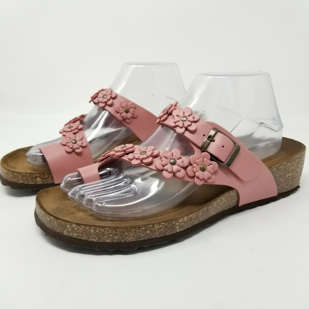 Sophia Milano Leather Sandals - Picture 2 of 8